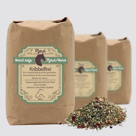 Hand aufs Pferd/Hund Wurm Kräuter Kribbelfrei