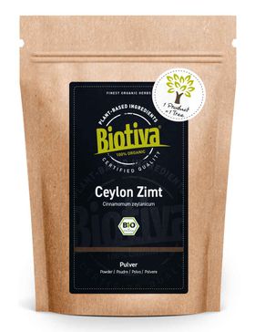 Biotiva Zimt Ceylon gemahlen Bio