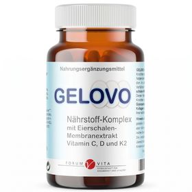 Knochen & Knorpel Kapseln mit Glucosamin, Kollagen und Hyaluronsäure  | GELOVO