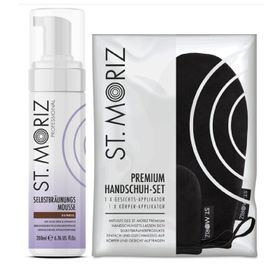 St. Moriz Selbstbräuner Professional Mousse Dunkel + Premium Applikator