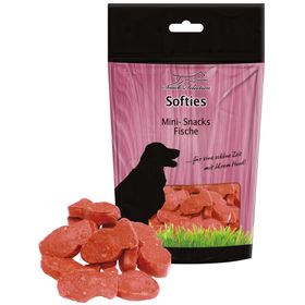 Schecker Hundeleckerli - Mini Fische Softsnack mit Lachs