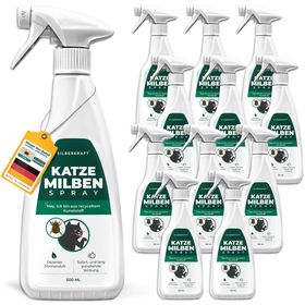 SILBERKRAFT Milbenspray Katzen