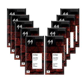Vivani Bio Feine Bitter Schokolade 99 % Kakao Multipack