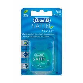 Oral-B® Zahnseide SATINfloss 25 m blau Blisterkarte