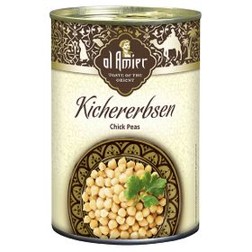 Al Amier Kichererbsen, naturell und gegart