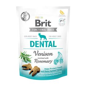 Brit Care Dog - Functional Snack - Dental Venison - Venison enriched with Rosemary