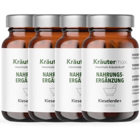 Kräutermax Kieselerde Kapseln 4 x 90 Stück SALE