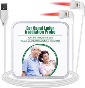 HC Tinnitus, Ohrengeräusche, Durchblutung, Infrarotlicht Ohren, Ohrstecker