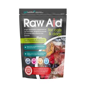 Raw Aid für Hunde und Katze 500 g