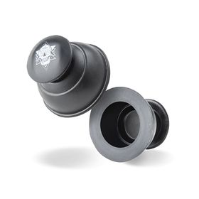 Matchu Sports - Massage Schröpfset mit Skull Design - 4 Schröpfgläser aus Silikon - Cupping set