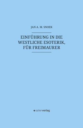 Einführung in die westliche Esoterik, für Freimaurer