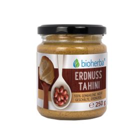 Bioherba Erdnuss-Tahini 100% gemahlene  nicht geschälte Kerne