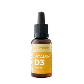 Viktilabs Vitamin D3: 5.000 IE in reinem MCT-Öl für Knochen und Immunsystem