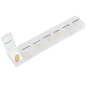Schutzoutlet Pillen-/ Tablettenbox für 7 Tage