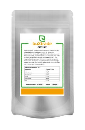 buXtrade Agar Agar Pulver