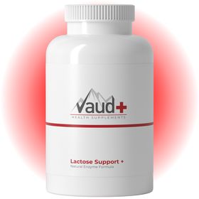 Vaud ® Lactose Support | Laktase Tabletten | Enzym Kapseln Laktoseintoleranz | Milchzucker Verdauung