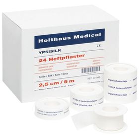 YPSISILK Heftpflaster, Seide 2,5 cm x 5 m