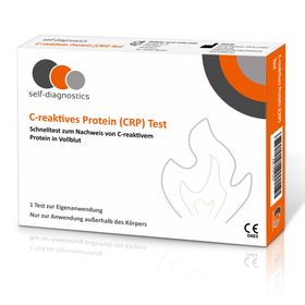 self-diagnostics CRP Selbsttest zum Nachweis von C-reaktivem Protein im Blut