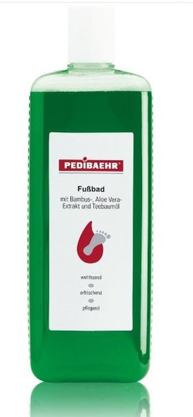 Pedibaehr Fußbad mit Bambus- und AloeVera-Extrakt