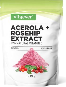 Acerola Hagebutten Pulver
