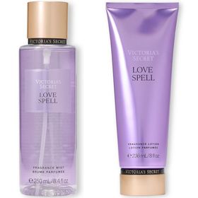 Victoria's Secret - Set aus Körperspray und Körperlotion – Love Spell