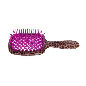 Janeke Superbrush Small Fuchsia Leopard