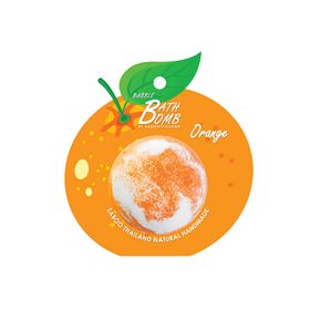 SABOO Schaum Bad Bombe - Orange(Fruity Edition)
