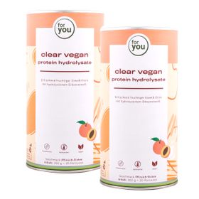 for you Clear Vegan Protein Hydrolysate Doppelpack