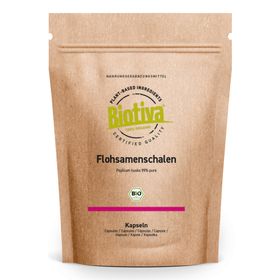 Biotiva Flohsamenschalen Kapseln Bio