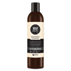 Hello Nature Haarshampoo mit Black Caviar Pflege für geschwächtes Haar
