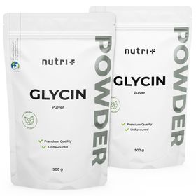 Nutri+ Glycin Pulver 2x 500g Aminosäure