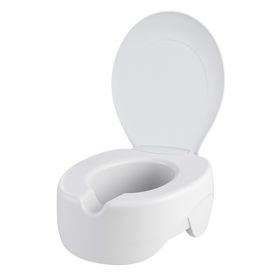 Toilettensitzerhöhung mit Deckel