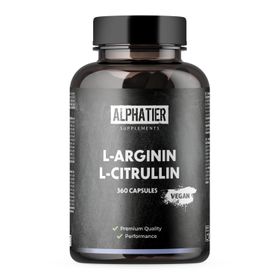 Alphatier Arginin Citrullin Kapseln 360 Stück Aminosäure