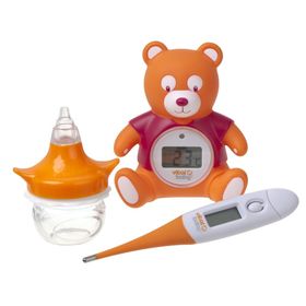 Vital Baby - Hygiene-/Gesundheitsset: Nasensauger, Raumthermometer, Fieberthermometer