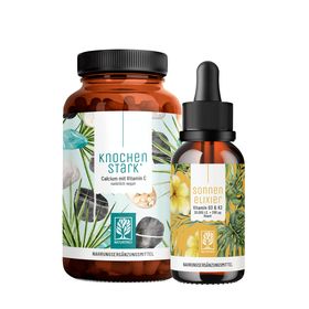 Starke Basis Paket: KNOCHENSTARK & SONNENELIXIER - NATURTREU®