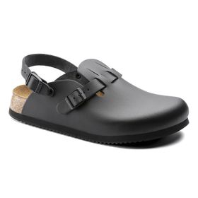 Birkenstock Clog Kay Superlauf, WB, Naturleder, schwarz, normal