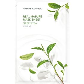 NATURE REPUBLIC Real Nature Green Tea Sheet Face mask