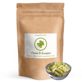 vitalundfitmit100® Vitamin B Komplex (B1-B12) Kapseln
