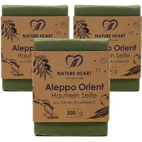 Nature Heart Aleppo Seife - Orient Hautrein