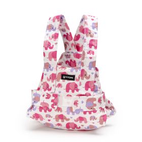 T-TOMI Orthopädisches Abduktionskissen (Typ Frejka-Kissen) Pink elephants