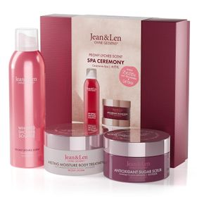 Jean & Len Spa Ceremony Giftbox Peony & Lychee, hochwertige Geschenkbox