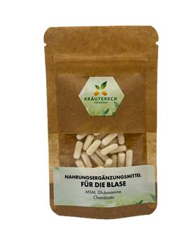 Kräutereck Nahrungsergänzung Katze – Blasengesundheit | mit MSM, Glucosamin & Chondroitin