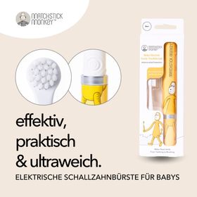 Matchstick Monkey Baby Elektrische Schallzahnbürste
