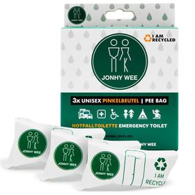 Jonhy Wee Unisex Pinkelbeutel Notfalltoilette