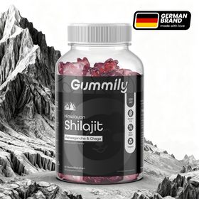 Gummily® Himalayan Shilajit Gummies mit Ashwagandha & Chaga Extrakt