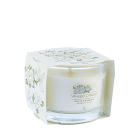 Votive candle in glass White Gardenia