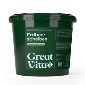 GreatVita gefriergetrocknete Erdbeerscheiben