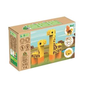 BIOBUDDI BAUSTEINE GIRAFFE 14-TLG.