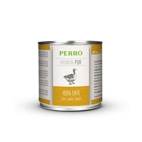 PERRO Premium Pur Ente - Nassfutter Hund adult