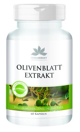 Olivenblatt-Extrakt 500mg | Warnke Vitalstoffe